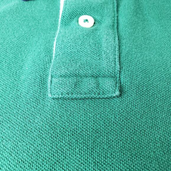 POLO RALPH LAUREN Youth Boy's Size M(10-12) BIG PONY ~ #3 S/S POLO Shirt Green - Picture 12 of 13